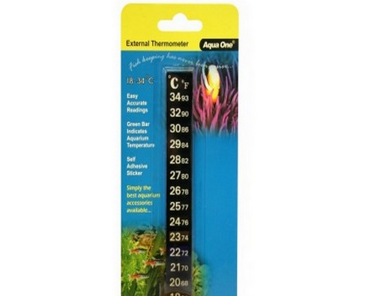 Aqua One - Stick On Thermometer